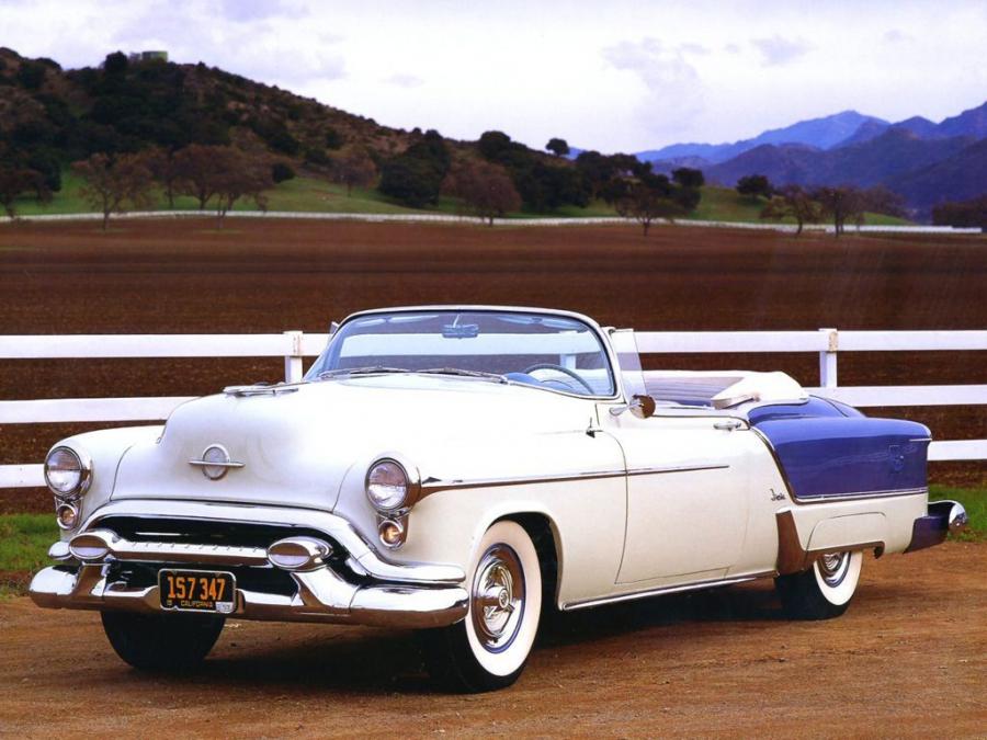  Oldsmobile 98 Fiesta Convertible 1953 года  (фото 11 из 87)